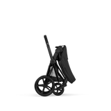 PRIAM Comfort Matt Black incl. Babywanne, Sitzeinheit, Sitzbezug Sepia Black
