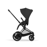 ePRIAM Comfort Matt Black incl. Babywanne, Sitzeinheit, Sitzbezug Sepia Black