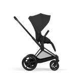 ePRIAM Comfort Matt Black incl. Babywanne, Sitzeinheit, Sitzbezug Sepia Black
