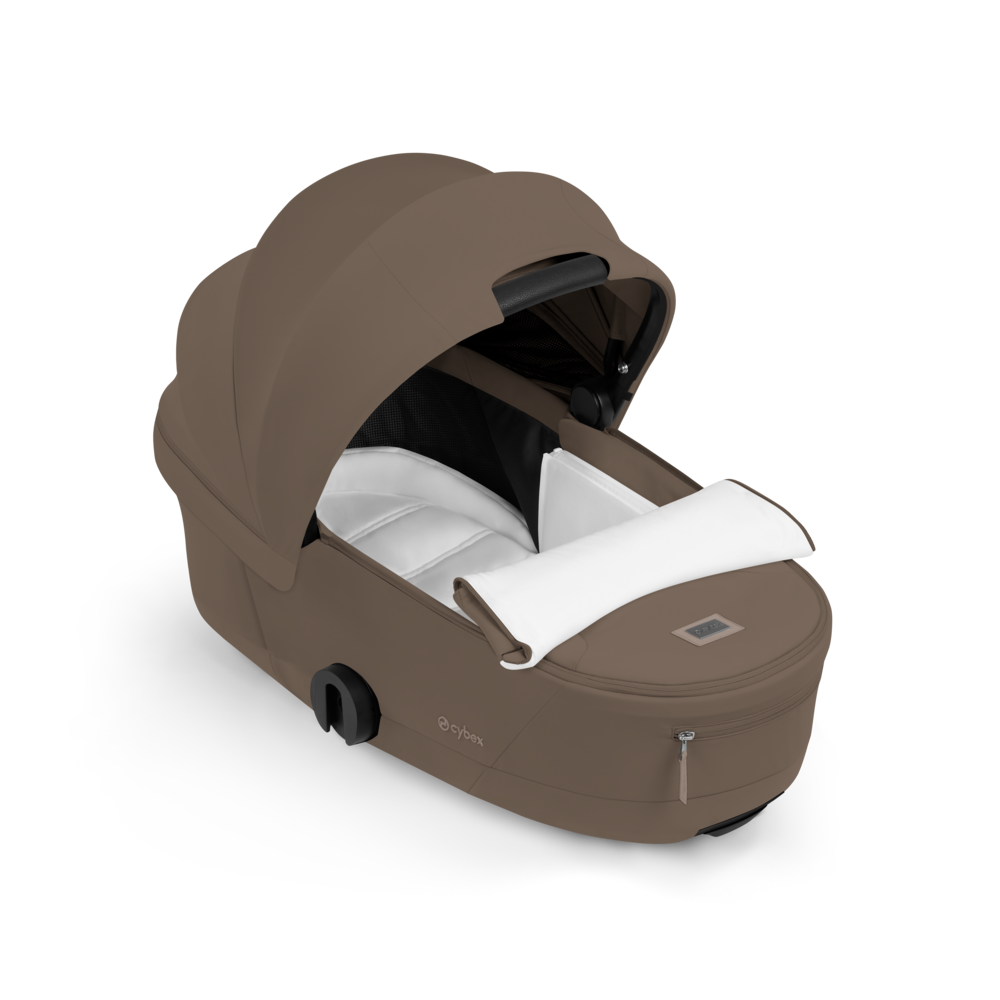 MIOS Comfort Matt Black incl. Babywanne faltbar Coconut Brown