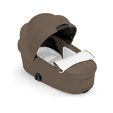 ePRIAM Comfort Matt Black incl. Babywanne, Sitzeinheit, Sitzbezug Coconut Brown