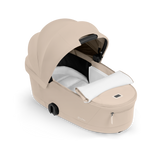 PRIAM Comfort Matt Black incl. Babywanne, Sitzeinheit, Sitzbezug Cozy Beige