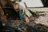 UV Poncho Olive Green 3-5 Jahre