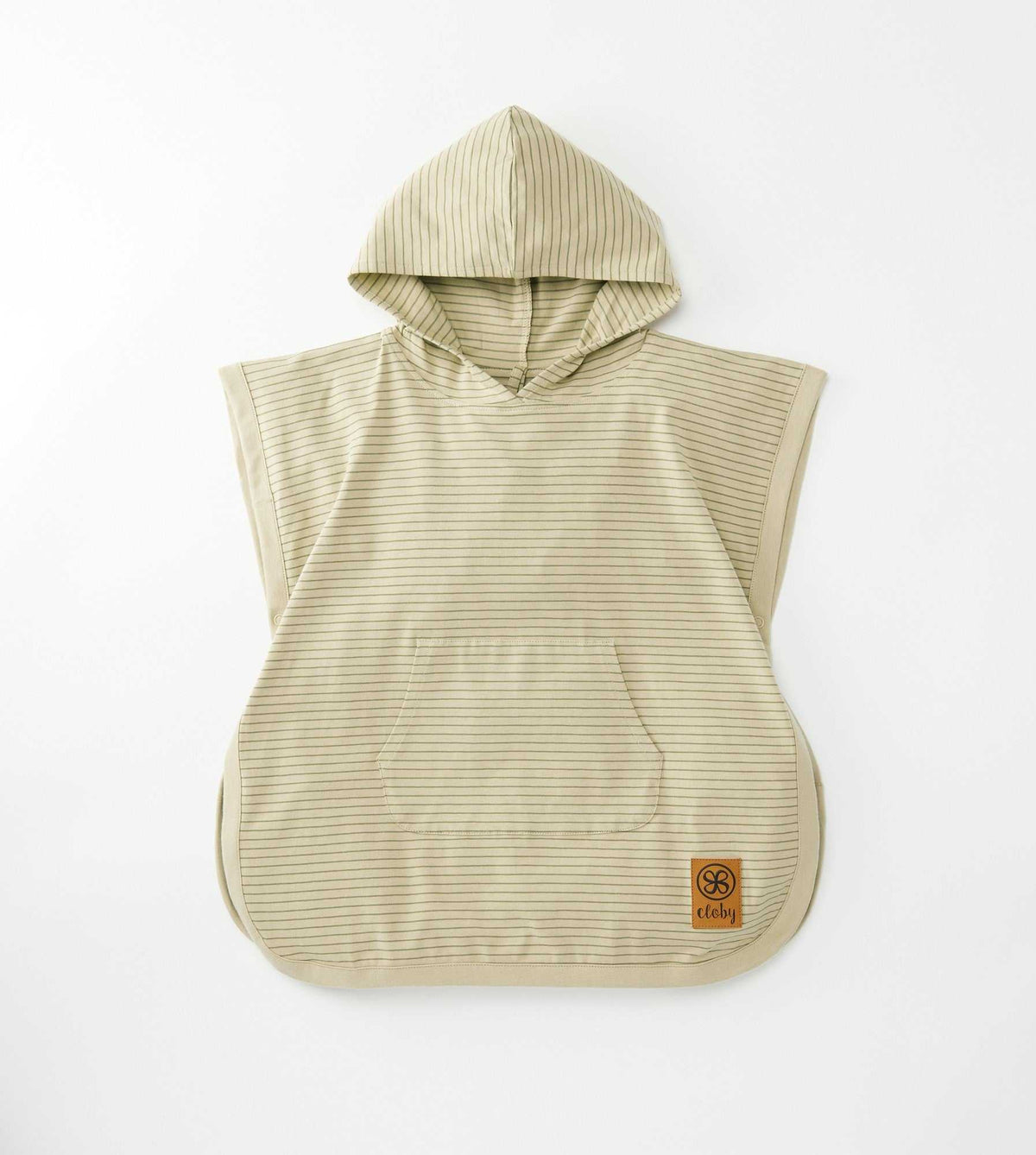 UV- Poncho Sandy Beach/ Olive 3-5 Jahre