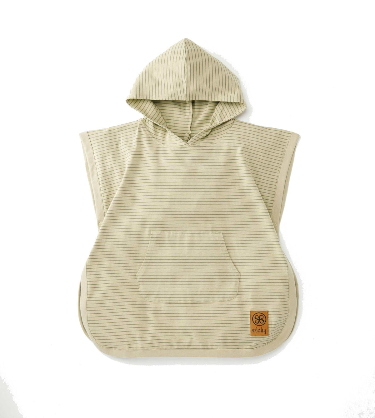 UV- Poncho Sandy Beach/ Olive 3-5 Jahre