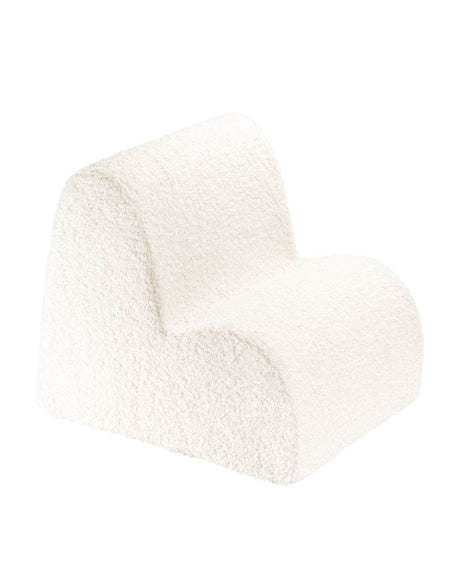 Kindersessel Wolke Cloud Chair in cream white with soft corduroy fabric and eco-friendly filling