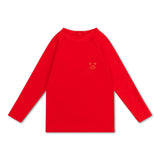 UV-Langarmshirt mit Krabben-Print und LSF 50+ für Kinder, schnelltrocknend und atmungsaktiv