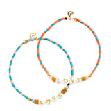 Schmuck basteln: Buchstaben