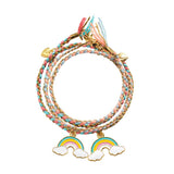 Schmuck basteln: Regenbogen
