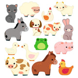 Sticker: Bauernhoftiere