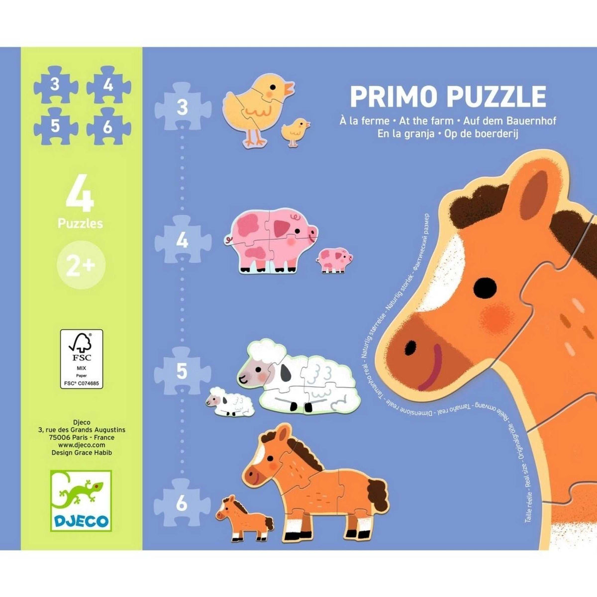 Erste Puzzle: Bauernhof