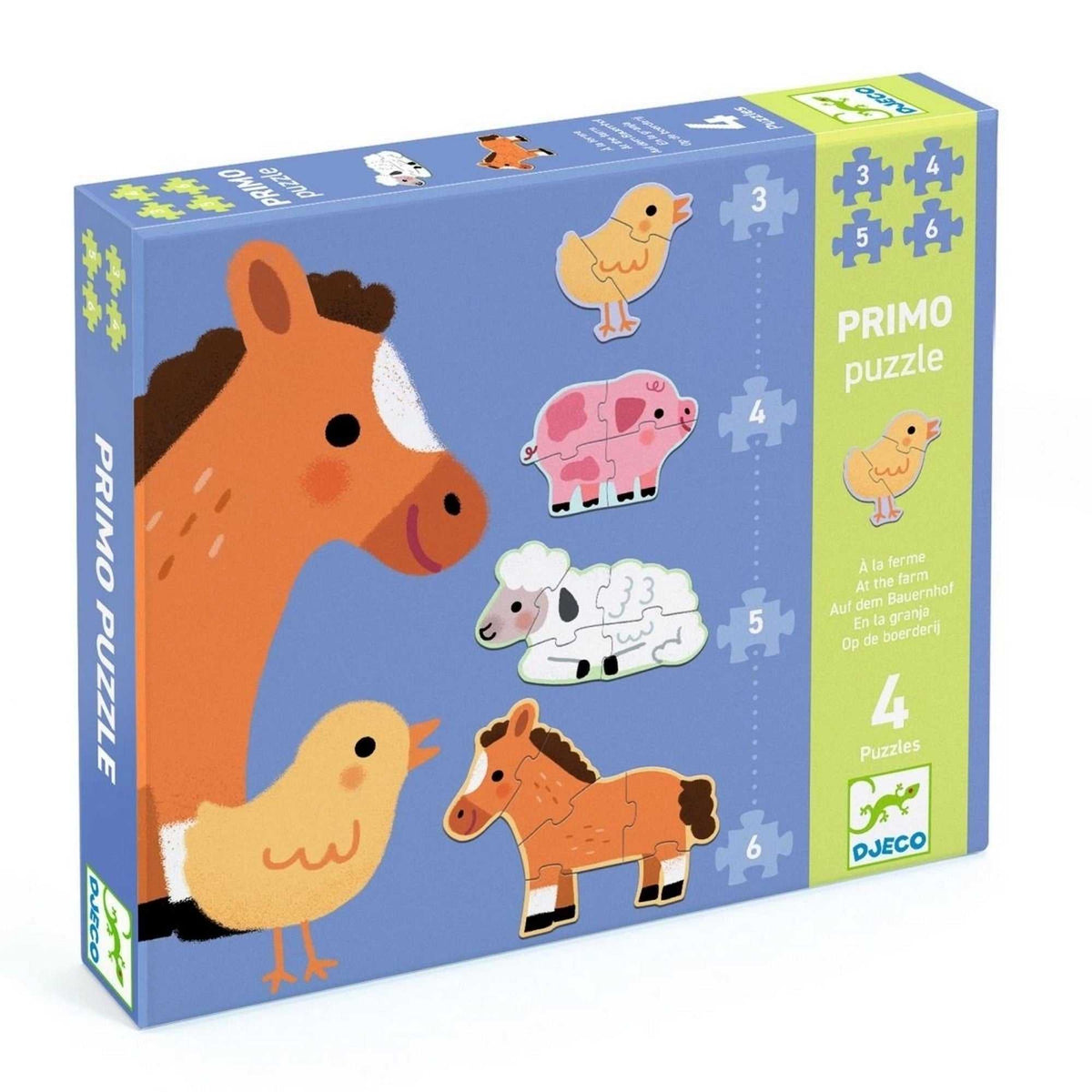 Erste Puzzle: Bauernhof