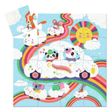 Puzzle: Wolkenauto 16 Teile