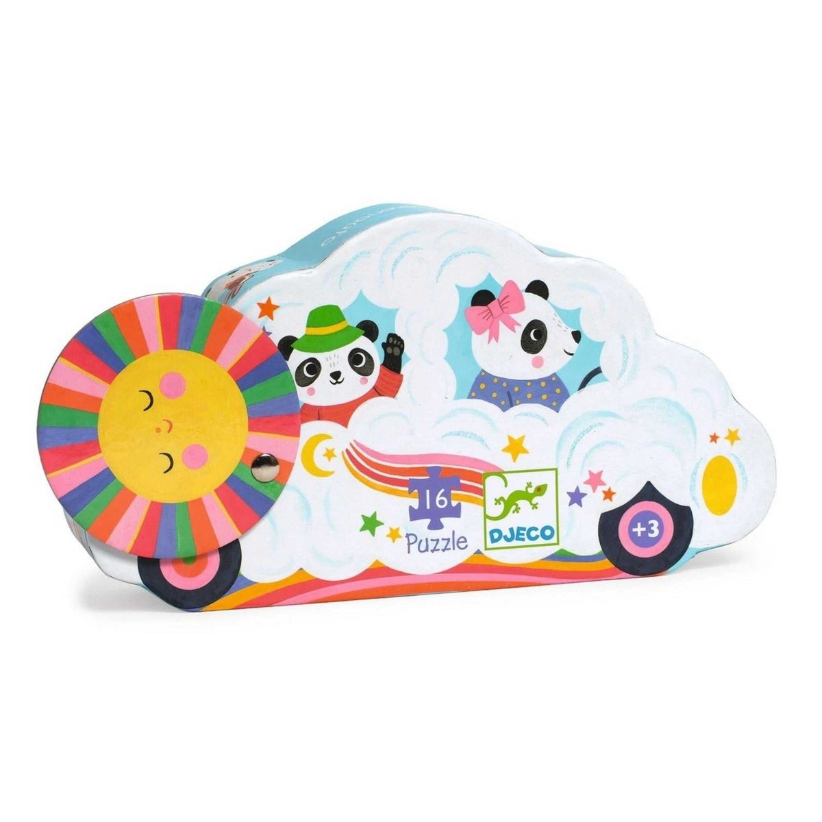 Puzzle: Wolkenauto 16 Teile