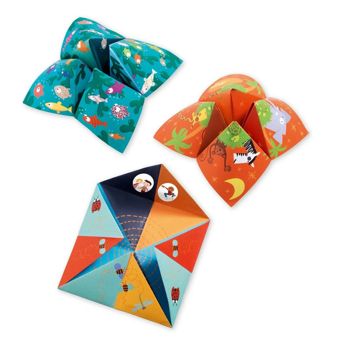 Origami: Himmel und Hölle Tiere