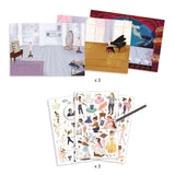 Rubbelbilder: Ballett
