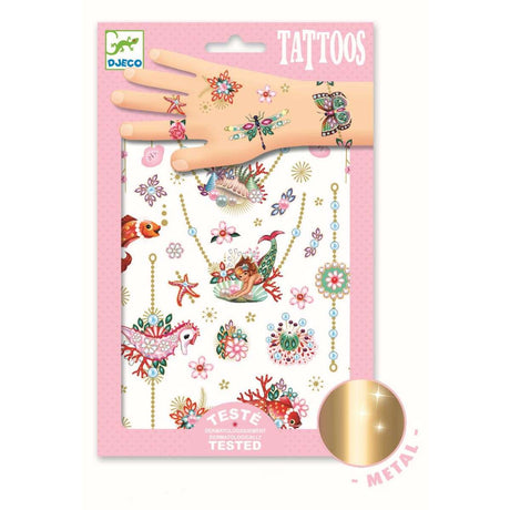 Bunte Tattoos Fiona's Jewels für Kinder ab 3 Jahren, dermatologisch getestet