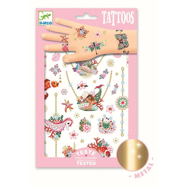 Bunte Tattoos Fiona's Jewels für Kinder ab 3 Jahren, dermatologisch getestet