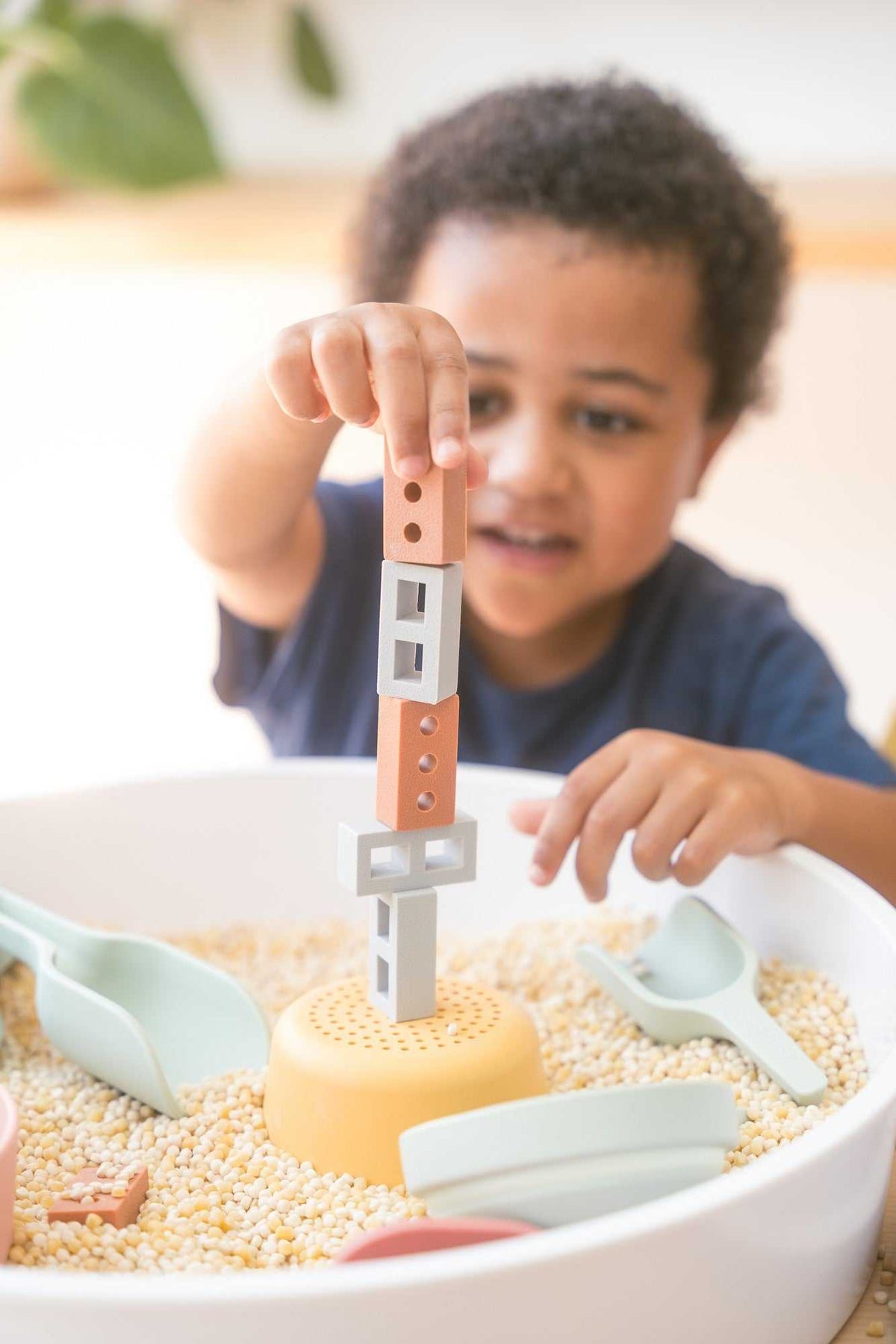 Sensorik Mini Ziegelsteine (25 Stück)