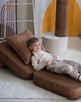Block Cushion/ Toffee