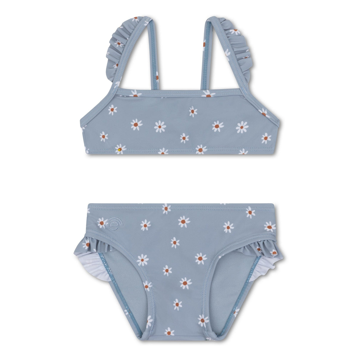 Bikini Gänseblümchen mit verspieltem Print aus recycelten Materialien und UV-Schutz LSF 50+