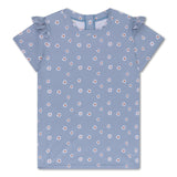 Kinder UV-Shirt mit Gänseblümchen-Print und UV-Schutz LSF 50+ für Sommerabenteuer