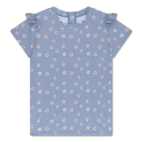UV-Shirt für Kinder mit Gänseblümchen-Print und UV-Schutz LSF 50+