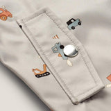 Regenanzug Dakota Softshell/ vehicles/dove blue