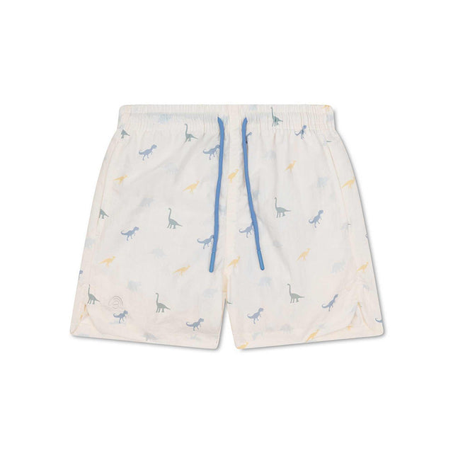 Kinder Dino-Badeshorts mit UV-Schutz LSF 50+, schnelltrocknend und elastisch