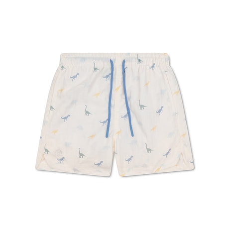 Kinder Dino-Badeshorts mit UV-Schutz LSF 50+, schnelltrocknend und elastisch für Jungen