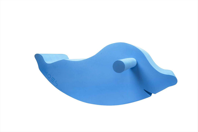 Blue Sea Life Dolphin children's toy made of EVA foam for motor skill play and balance, suitable for ages 1+