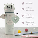 Silikon Federmäppchen Drache Liu