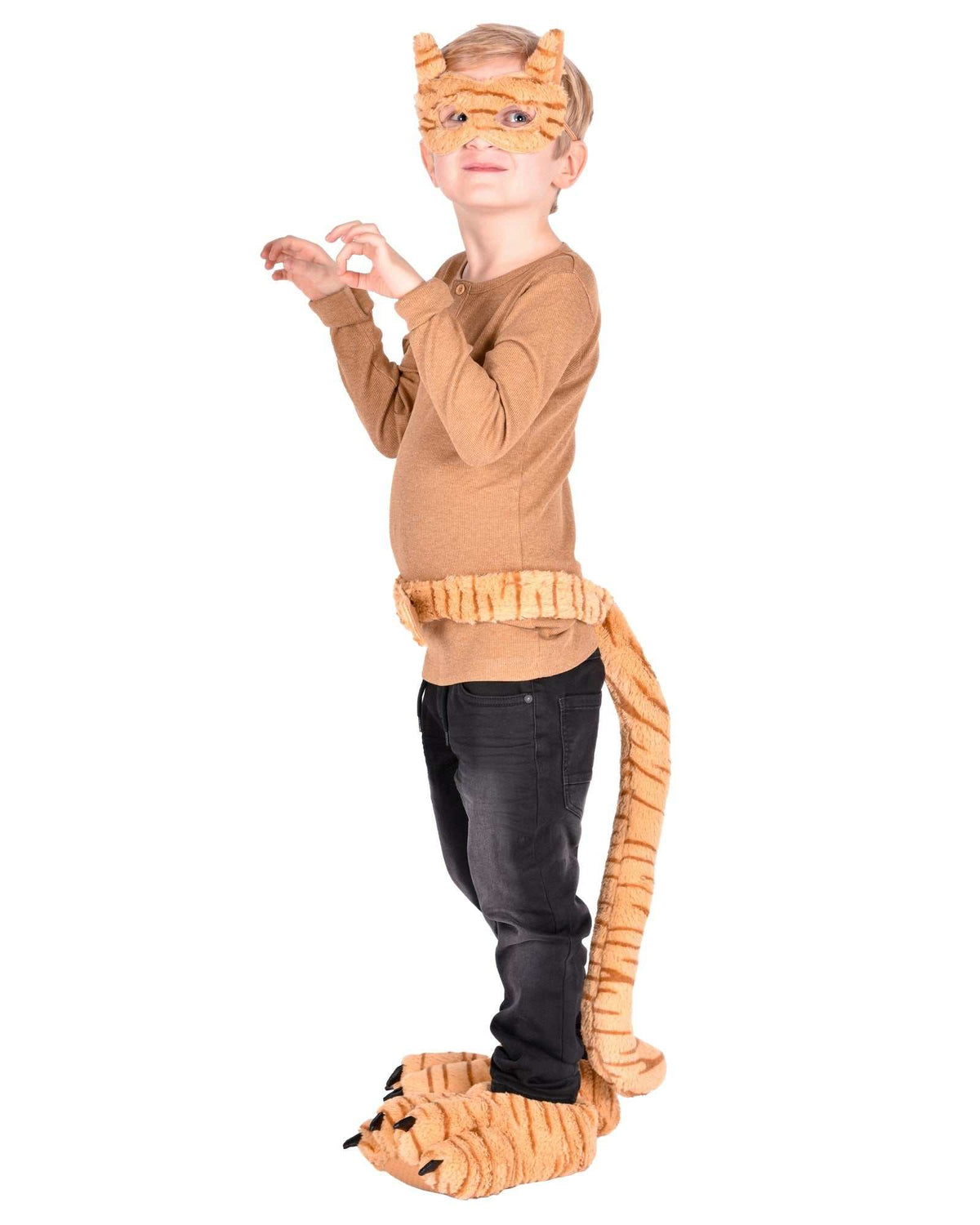 Tiger Kostüm 3teilig Größe 30-34