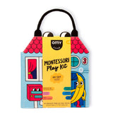 Montessori Play Kit von OMY mit 10 Aktivitäten zur Förderung von Feinmotorik und kognitiven Fähigkeiten bei Kindern