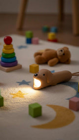 Taschenlampe Hund