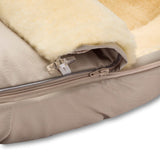 Lammfell Fußsack Polaris/ Beige