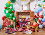 Weihnachtsbaum- Strauß mit Ballons