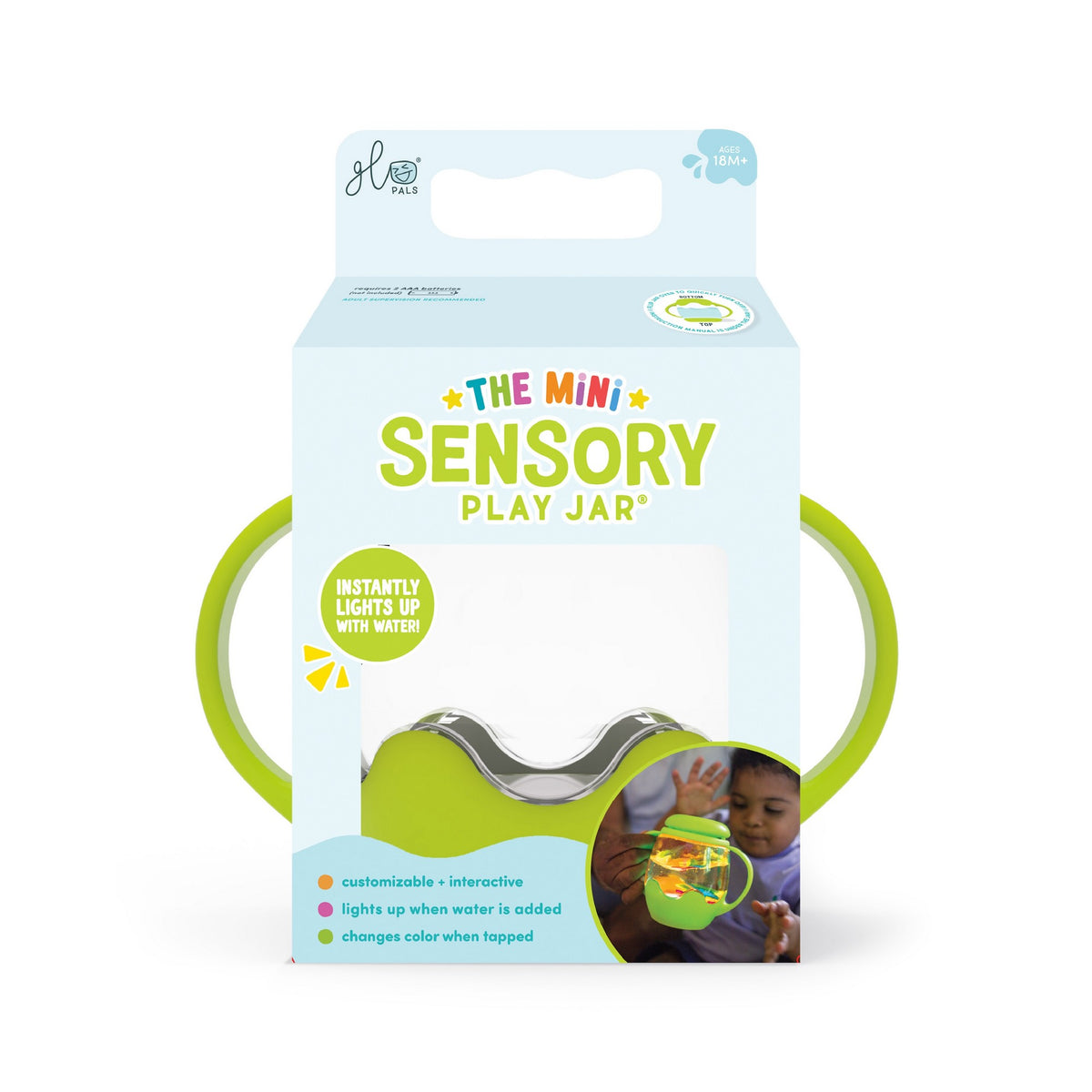 Sensorisches Spielgefäß Mini/ Grün