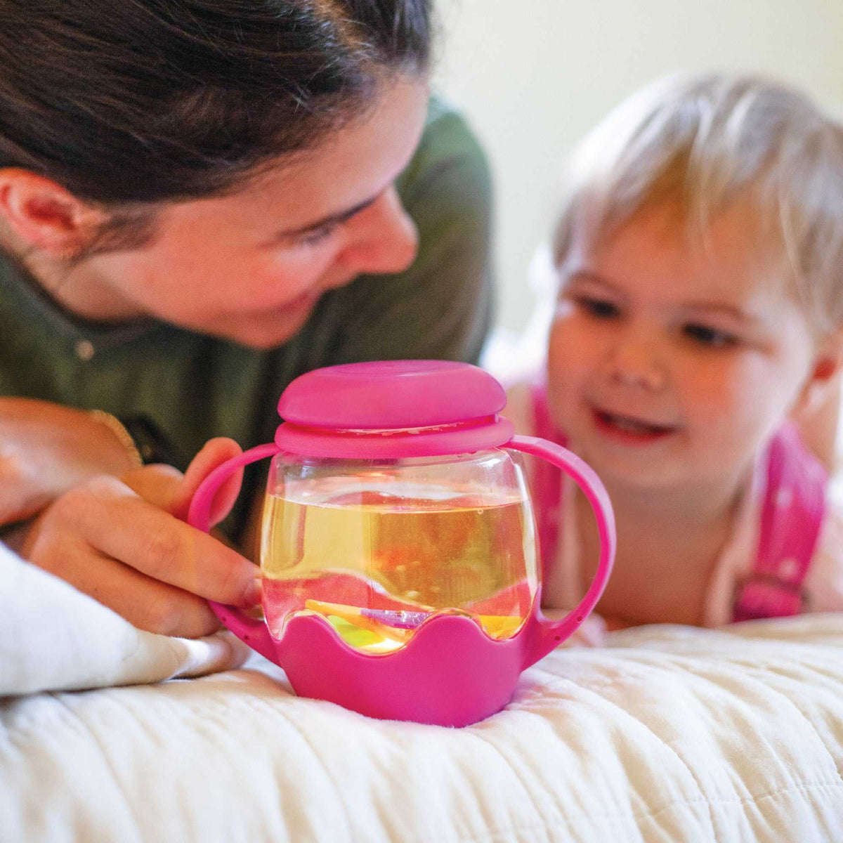 Sensorisches Spielgefäß Mini / Pink