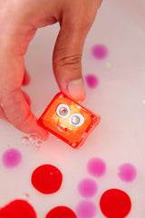 Leuchtende Badewürfel 4 Stück/ rot