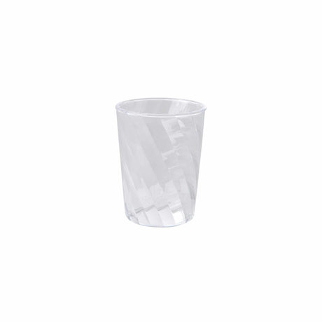 Kleiner transparenter Acrylbecher 260 ml aus robustem Acryl, spülmaschinenfest, ideal für Partys und den täglichen Gebrauch