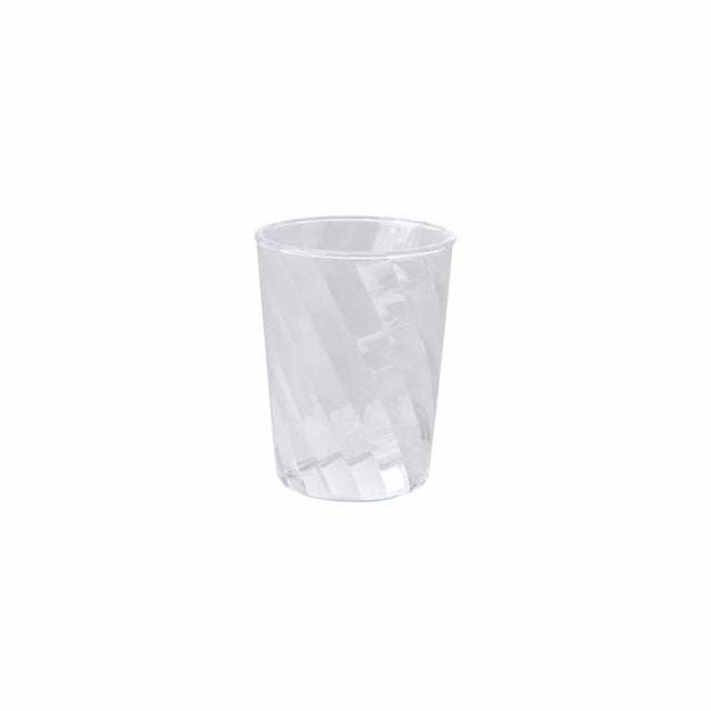 Kleiner transparenter Acrylbecher 260 ml aus robustem Acryl, spülmaschinenfest, ideal für Partys und den täglichen Gebrauch