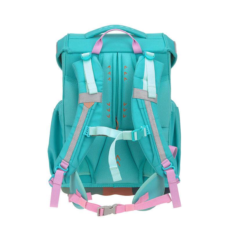 Schulranzen Set 7-teilig Slim /Unique Türkis