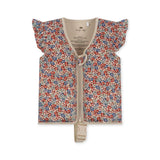 Kinder Schwimmweste Rosie Rouge mit Blumenmuster, Neopren, Sicherheitsgurt, Reiß- und Klettverschluss