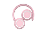 Bluetooth Kopfhörer mit Licht - Rosa