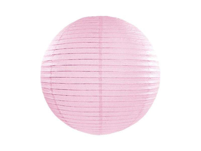Hellrosa Papierlaterne 20 cm Partydeko für gemütliche Stimmung