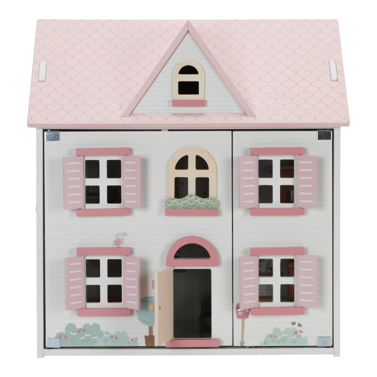 Holzpuppenhaus 20-teilig
