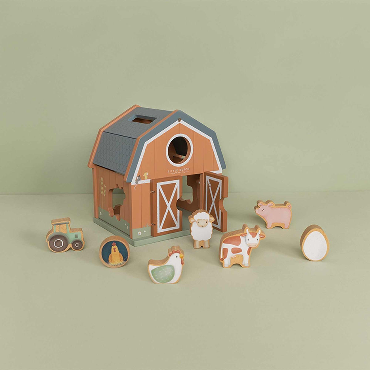 Formen- Steckspiel/ Little Farm