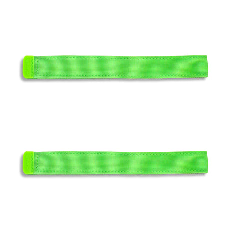 satch swaps Neon Green interchangeable backpack accessories for kids with easy-to-clean, water-resistant polyester material