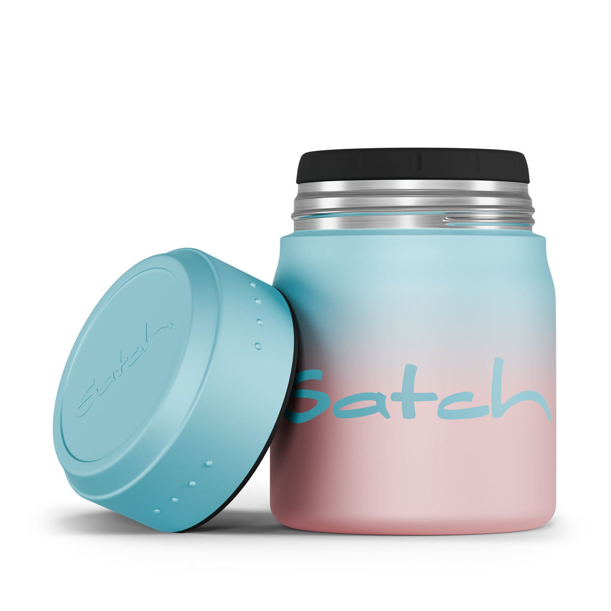 Thermo Lunchbox - Light Blue Graffiti